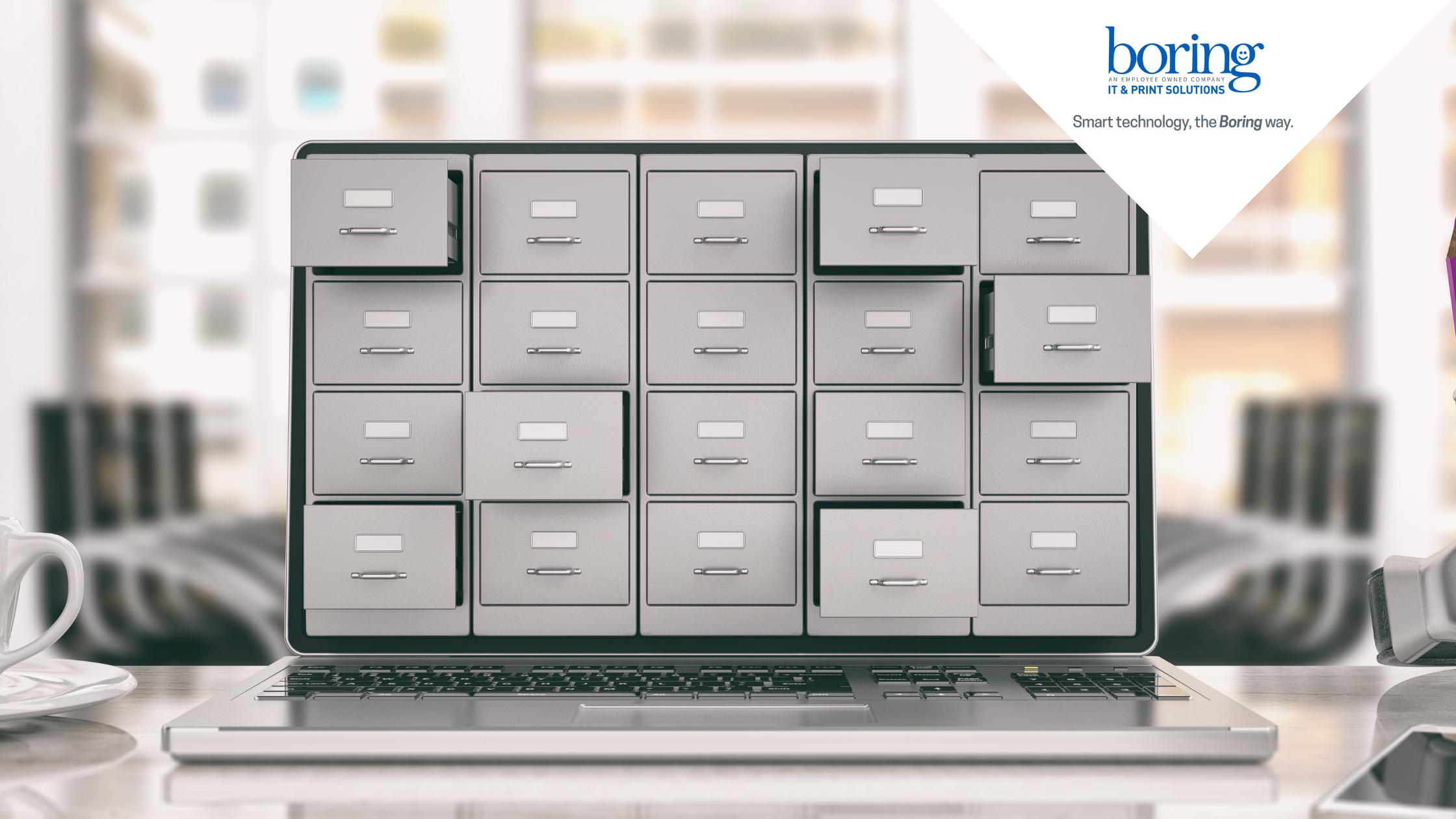 Boring Blog Featured Image – Online Filekeeping
